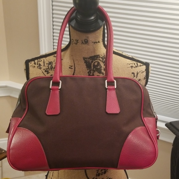 RARE PRADA BOWLER BAG - Picture 1 of 7